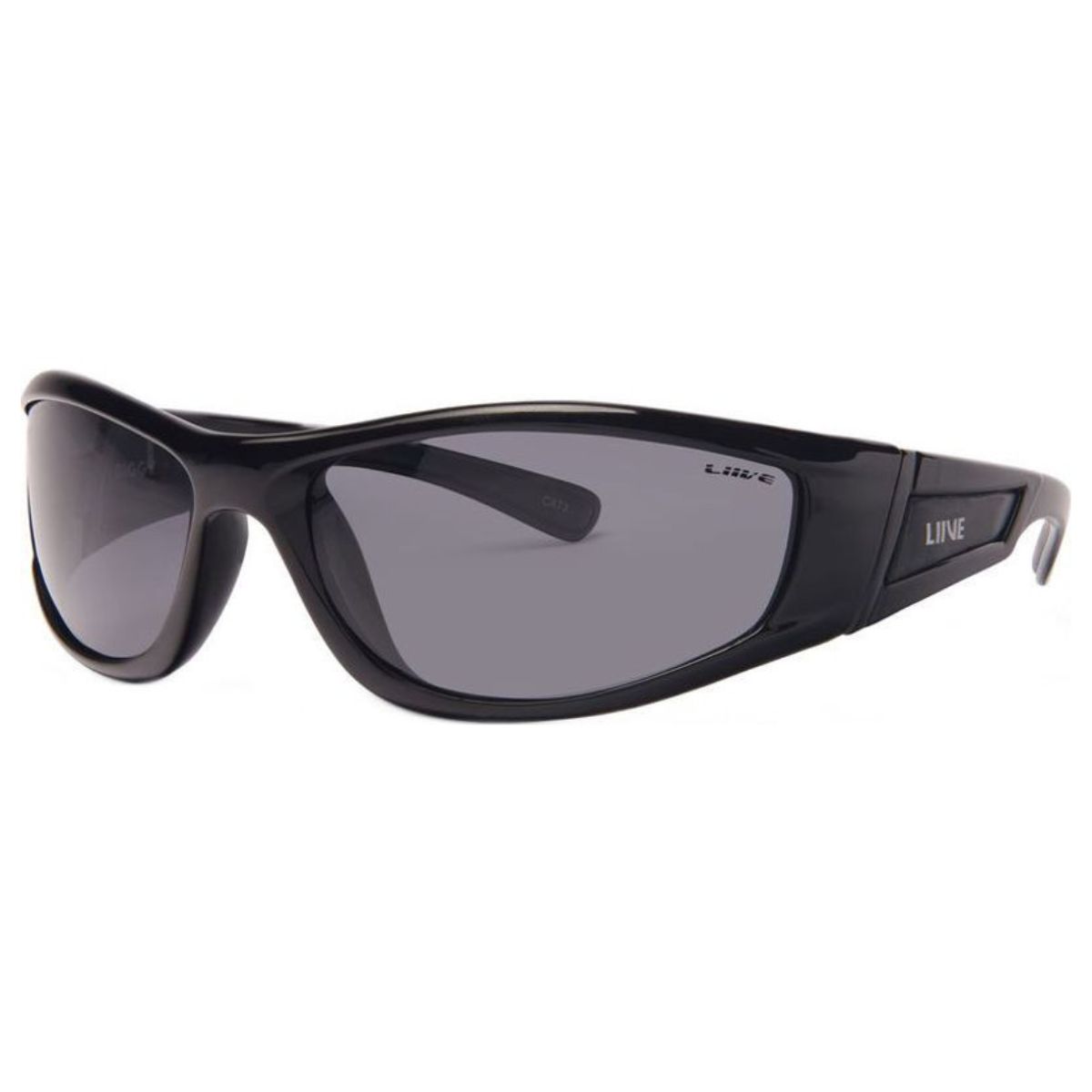 LIIVE BIGGY L0027A BLACK POLAR POLARISED SUNGLASS CULTURE WRAP