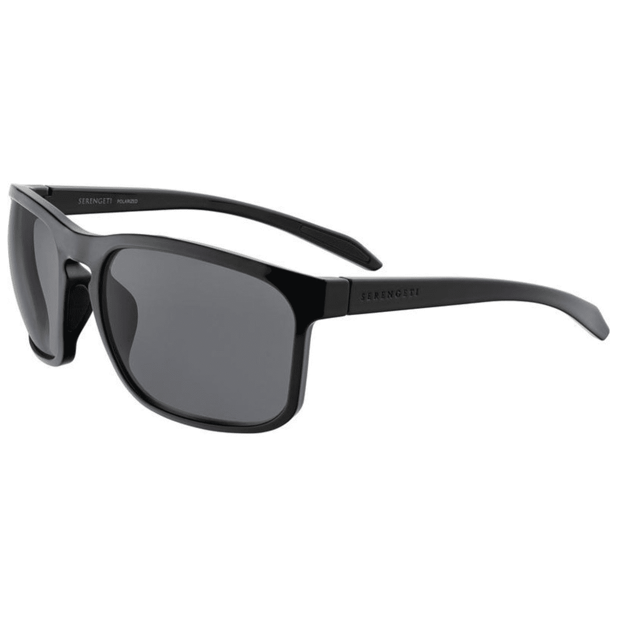 SERENGETI CARSON SS750004 SHINY BLACK sunglass culture side view sunnies store online coomera