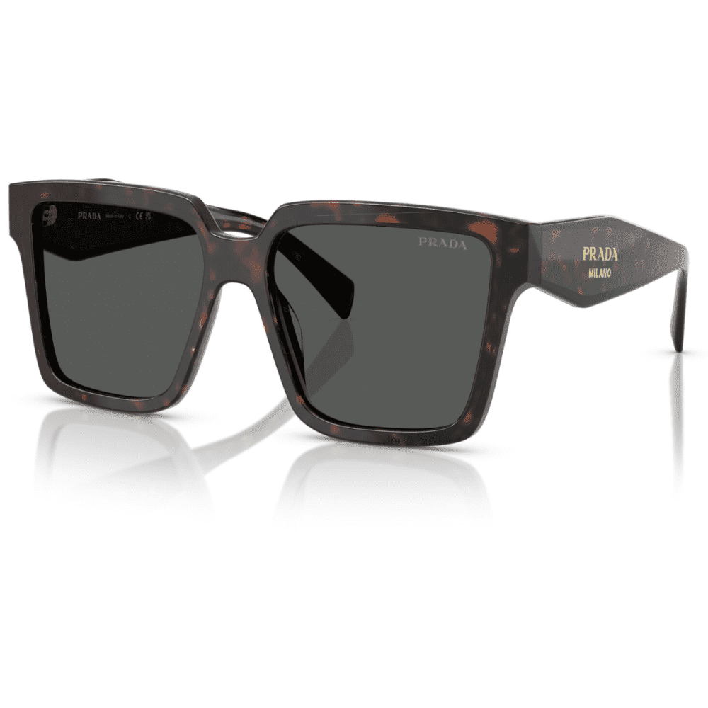 8056262357569 prada 24zs root tortoise sunglass culture square frame