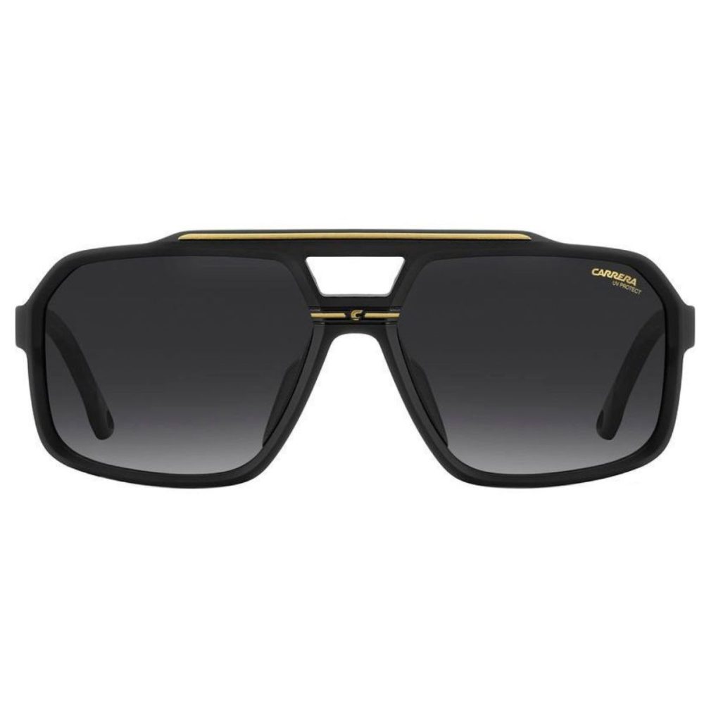 CARRERA C SPORT 03S 1466190 black gold matte aviator sunglass culture online sunnies store coomera front