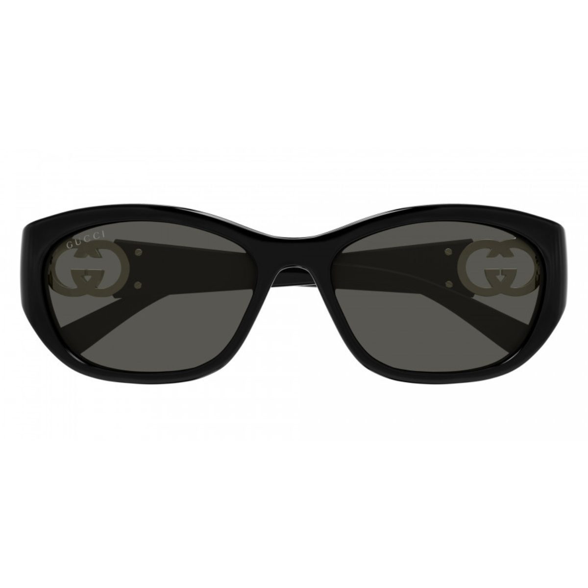 GUCCI GG1826K 001 57 16 140 BLACK GREY Sunglass Culture Luxury sunnies store online gold coast Coomera details silver folded