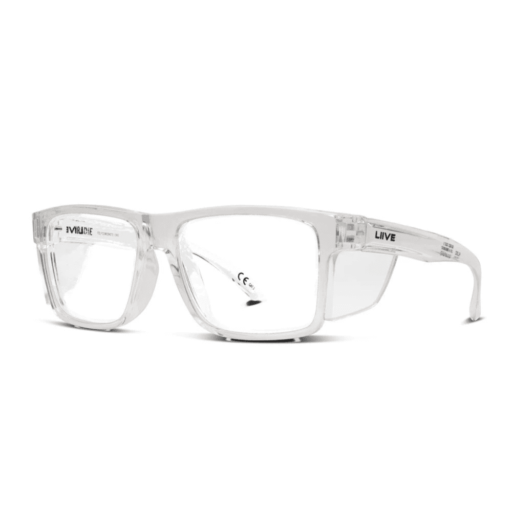 LIIVE TRADIE LS120A CLEAR XTAL safety glasses sunglass culture coomera store online