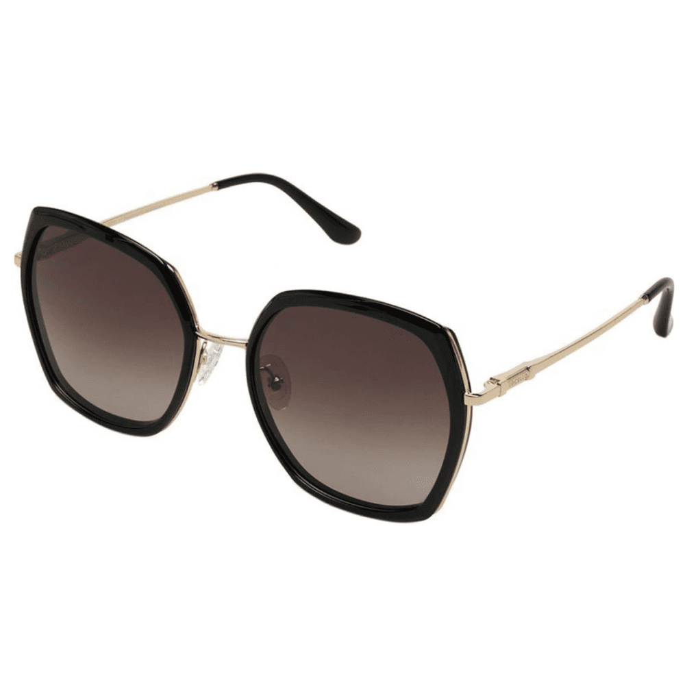 LOCELLO INDIGO 3925B Black BROWN large oversized square Sunglass Culture Luxury sunnies store online gold coast Coomera