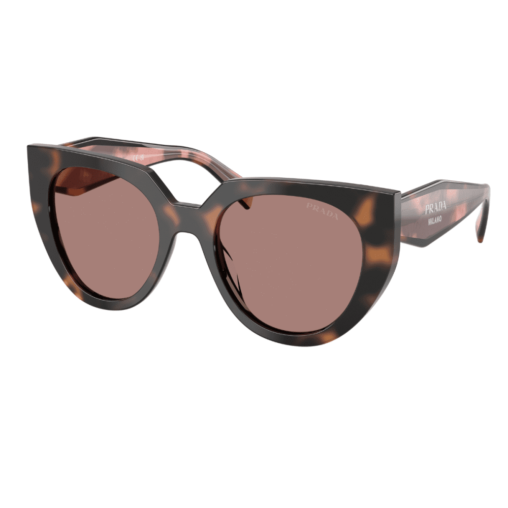 PRADA 14WS 23A60B 52 Mauve tort light purple round cat eye sunglass culture sunnies store coomera gold coast