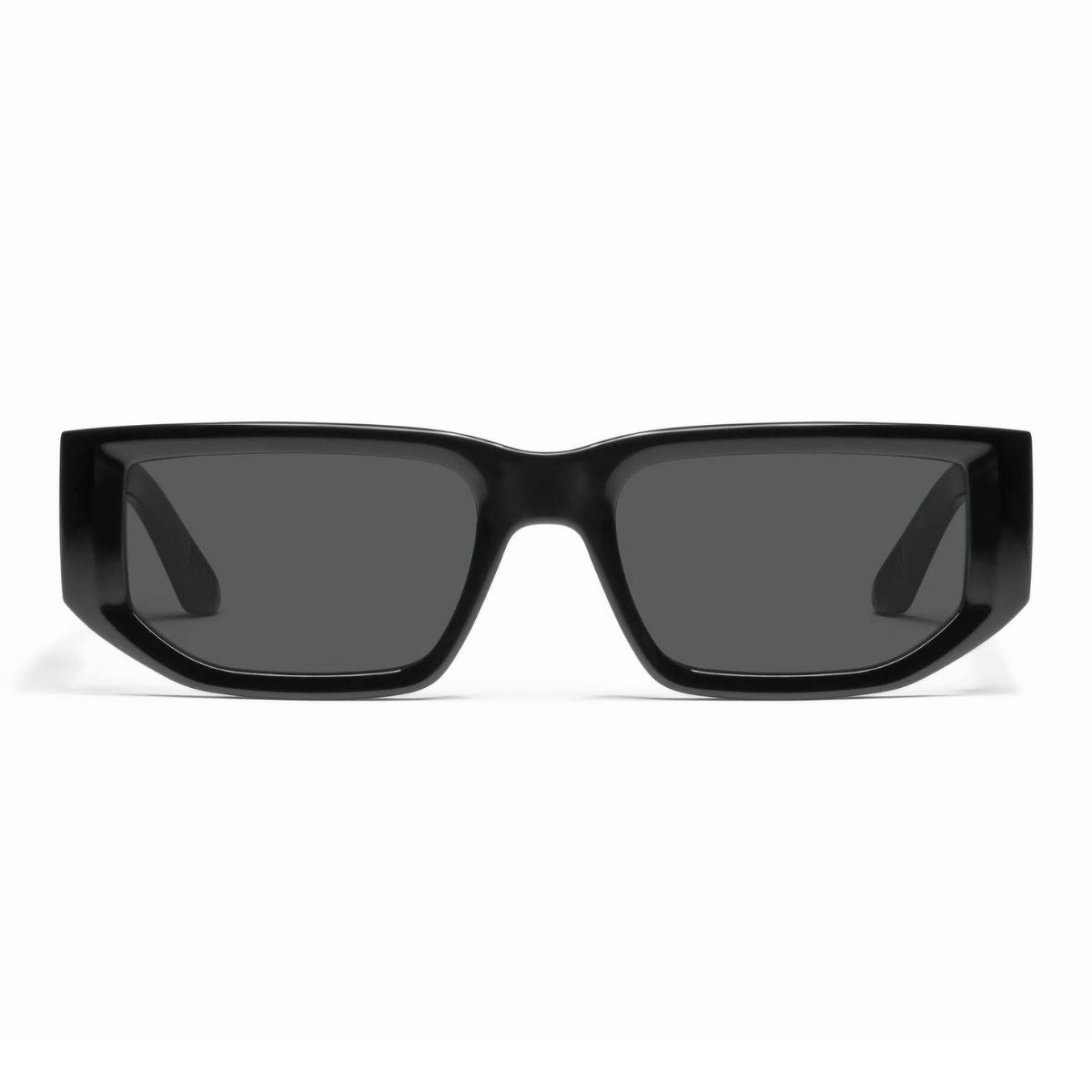 QUAY GOOD TIME BLACK 77089 Sunglass Culture Luxury sunnies store online gold coast Coomera rectangle