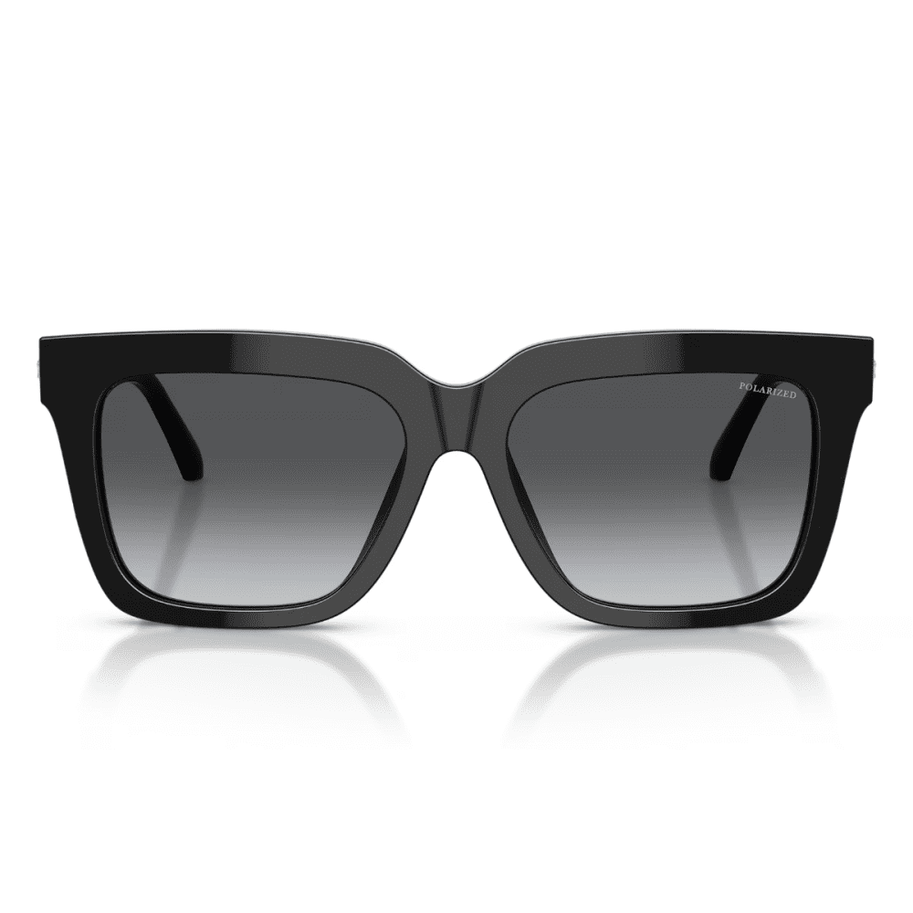 versace ve4498 gb1 t3 55 black dark grey sunglass culture front