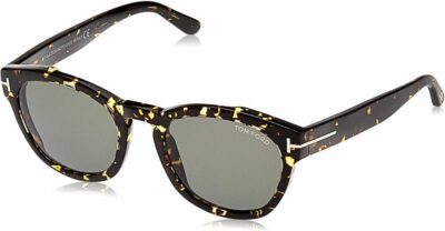 Tom Ford Bryan TF0590F 55N Havana / Green Asian Fit