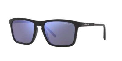 Arnette Shy Guy AN4283 01/22 56 Matte Black/Dark Water Mirror Polarised