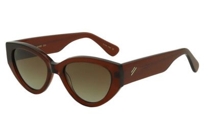 Bask Franki 71-0261 Crystal Brown/Brown Gradient Polarised Sunglass Culture