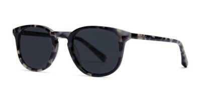 Baxter Blue Lane Graphite Tortoise/Smoke Polarised with Blue Light