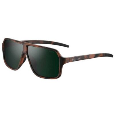 Bolle Prime Dark Tortoise Matte/Green Axis Polarised