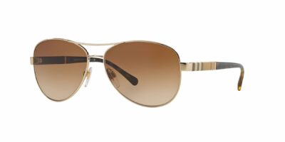 Burberry BE3080 114513 Light Gold/Brown Gradient