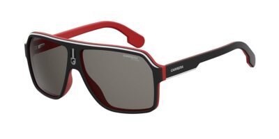 Carrera 1001/S BLX 9O 62 Matte Black Red White/Grey