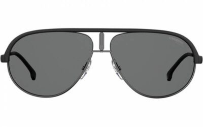 Carrera Eyewear 1017S RZZ2K matte black dark ruthenium full rim aviator sportwear fashion mens sunglass culture