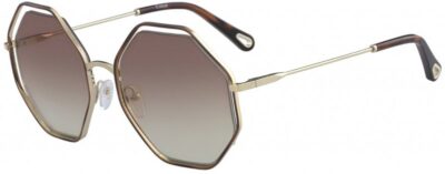 Chloé Poppy CE132S 205 Havana and Gold/Bronze Gradient