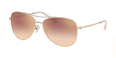 Coach HC7079 90056F 58 Light Gold/Rose Gold Gradient Flash