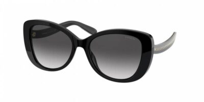 Coach HC8322 5002T3 54 Black/Dark Grey Gradient Polarised