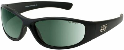 Dirty Dog Boofer 52960 Satin Black/Green Polarised