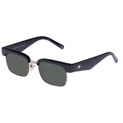 Le Specs River Shallow 2202498 53 Black Gold/Green Mono