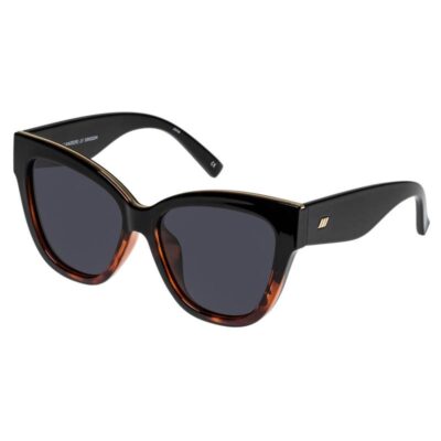 Le Specs Le Vacanze 2002224 Black Tort/Smoke Polarised