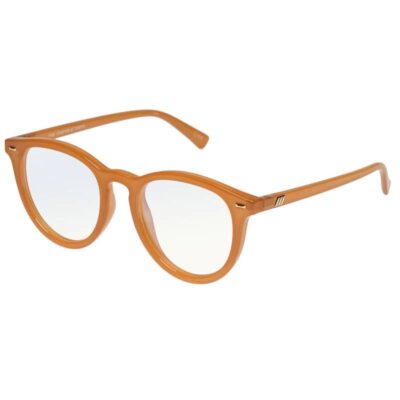 Le Specs Fire Starter 2130112 Mustard/Clear Blue Light Blocker