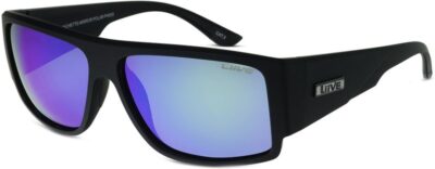 Liive Machette 0685A Matte Black/Green Blue Mirrored Polarised
