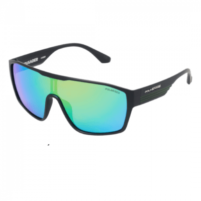 PolaSports Crusader 4458BR Gloss Grey /Green Mirror Polarised