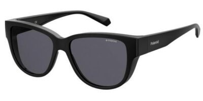Polaroid Eyewear Fitover PLD 9013S 807 M9 BLACK grey polarised fitover wraparound mens womens sunglass culture side