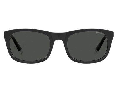 Polaroid sunglass eyewear PLD 2104/S/X 807 M9 55 Black grey Polarised wayfarer mens womens driving everyday sunglass culture