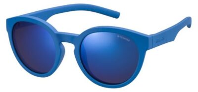Polaroid Junior 8020/S ZDI 45 JY Blue/Blue Mirrored Polarised