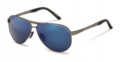 Porsche Design P8649 F Gunmetal/Blue Mirrored