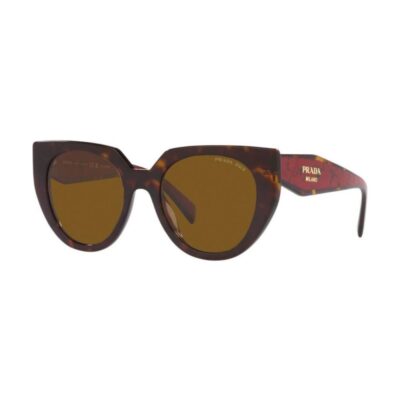 Prada PR14WS 2AU5Y1 52 Dark Brown Tort/Brown Polarised