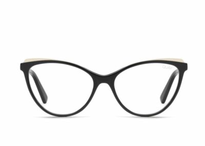 Quay Please Advise Black Clear Blue Light Blocker