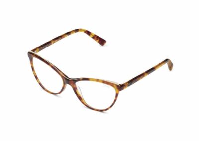 Quay Please Advise Tort Cat Eye Blue Light Blocker Sunglass Culture Side