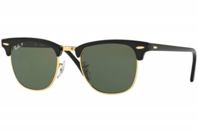 Ray-Ban RB3016 901/58 51 Clubmaster Classic Black/Green Polarised