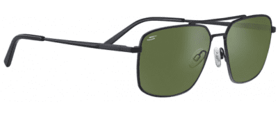 Serengeti Aitkin 554002 Matte Black/Saturn 555nm Green Polarised
