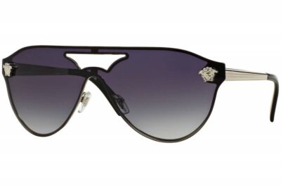 Versace VE2161 10008G Black Silver/Grey Gradient