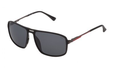 Fila 9329 U28Z 5816 Matte Black and Red/Grey Polarised