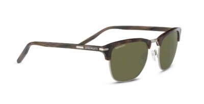 Serengeti Alray 8945 Shiny Wood Grain/555nm Green Mineral Polarised