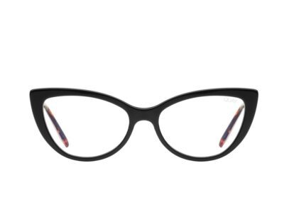 Quay Lustworthy Black/Clear Blue Light Blocker
