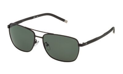 Fila 9921 531P 5915 Matte Black/Green Polarised